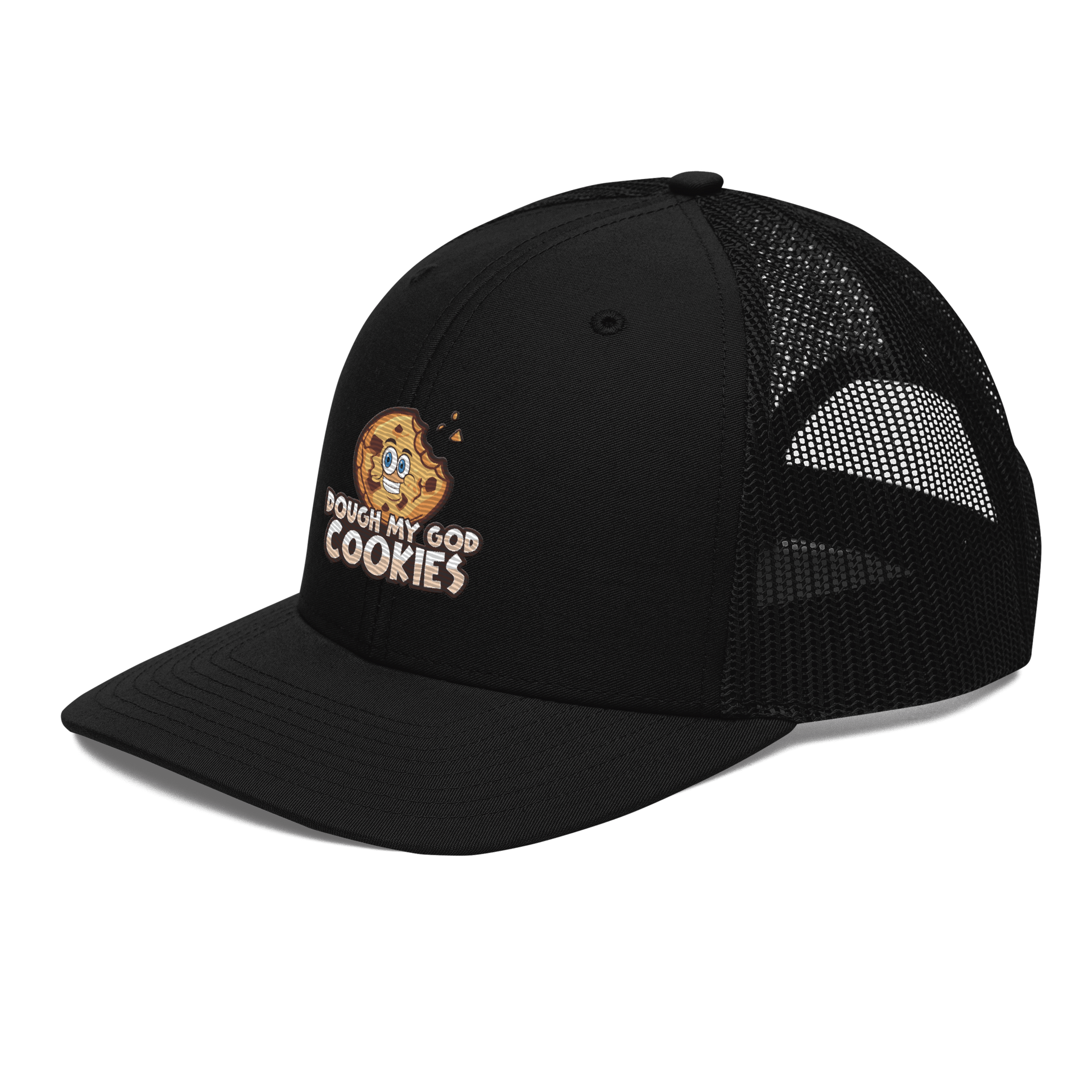 DMGC Logo - Trucker Cap – DoughMyGodCookies LLC